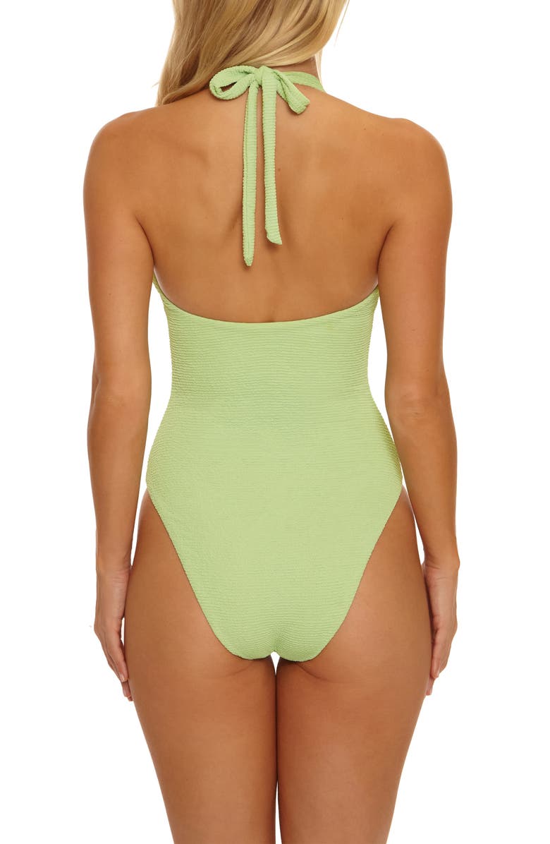 Isabella Rose Isola Bella One-Piece Swimsuit, Alternate, color, Basil