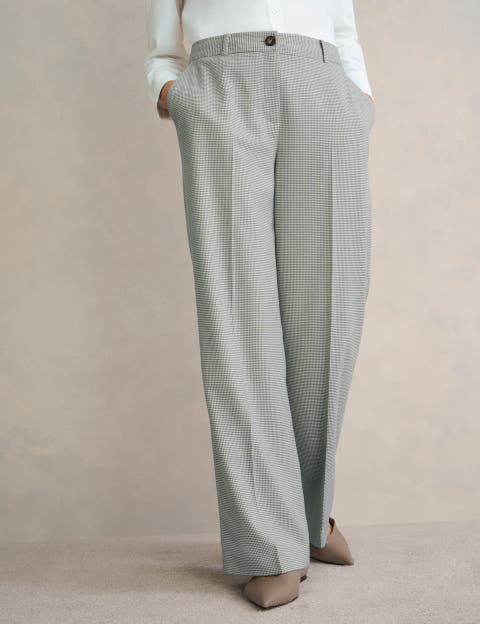 Ellie Wide Leg Tailored Trousers