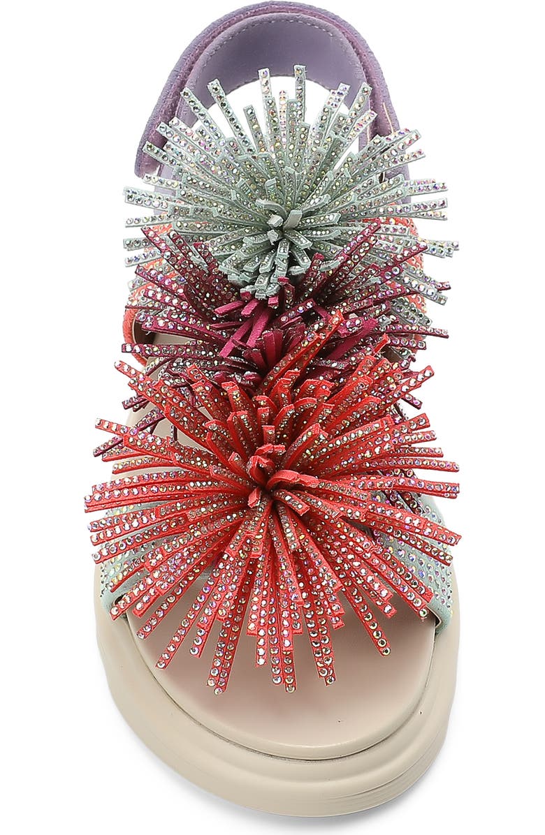 Kurt Geiger London Kids' Orson Fringe Slingback Sandal, Alternate, color,