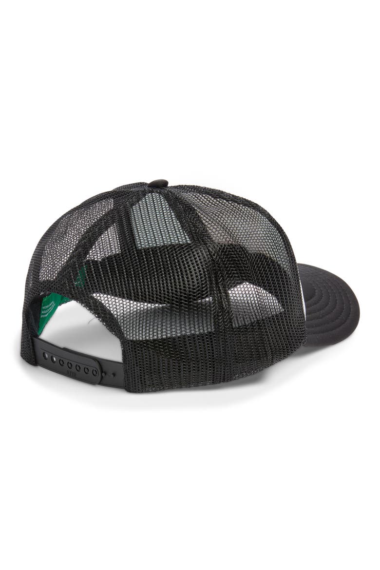 Aloha Trucker Hat, Alternate, color, BLACK SPLIT