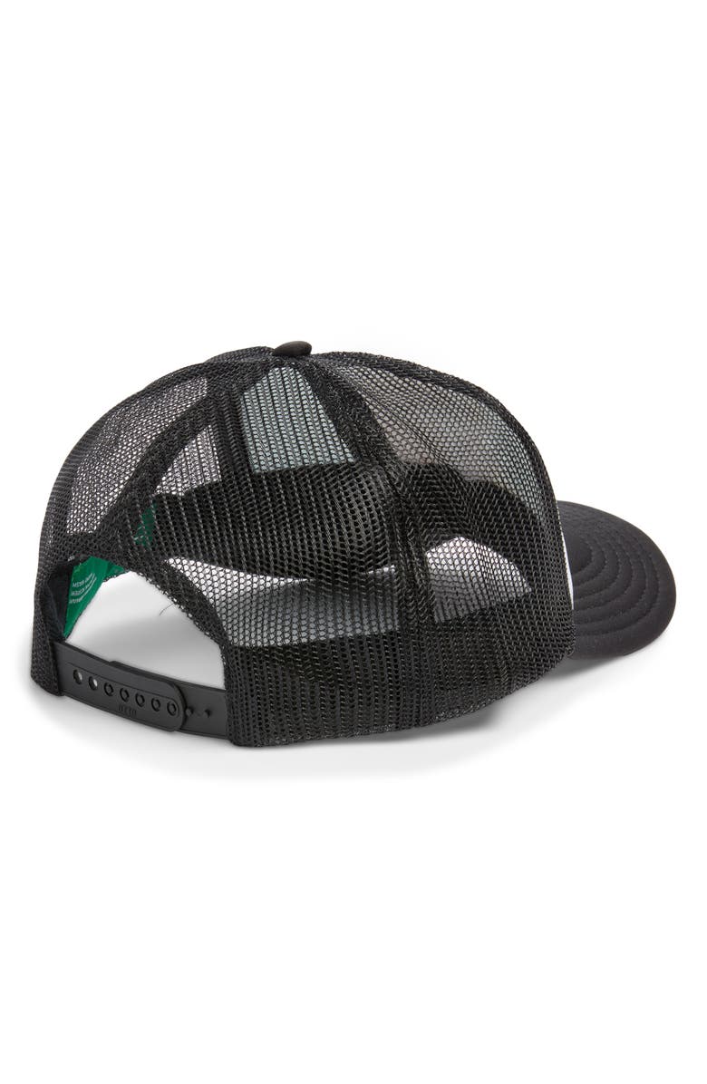 Friday Feelin’ Aloha Trucker Hat, Alternate, color, Black Split