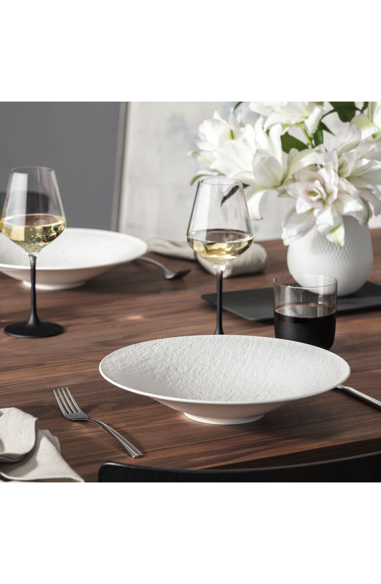 Villeroy
Boch Manufacture Rock blanc Deep/Rim Bowl, Alternate, color, White