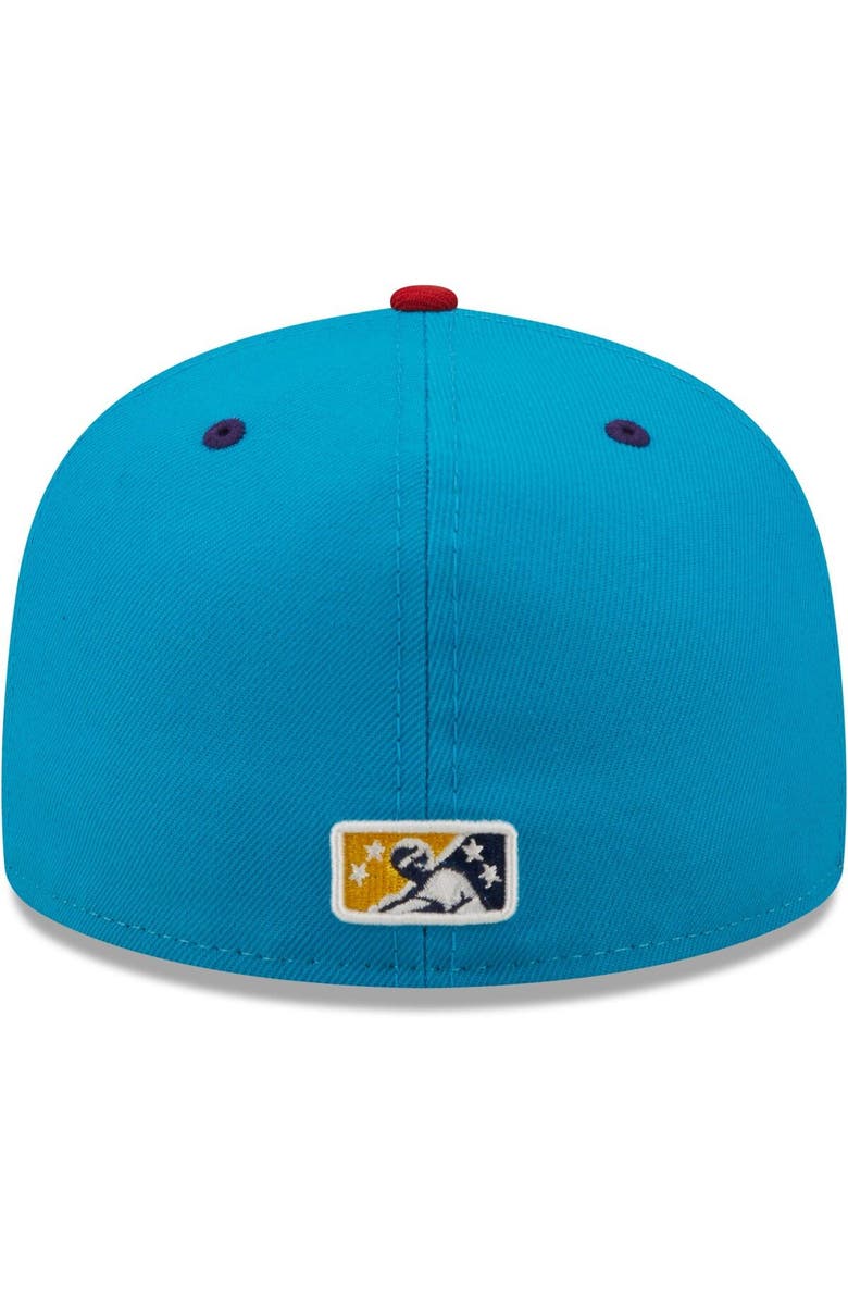 New Era Men's New Era White/Red Vejigantes de Scranton/Wilkes-Barre Copa De La Diversion 59FIFTY Fitted Hat, Alternate, color, White