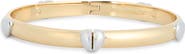 Kate Spade New York heartful hinged bangle
