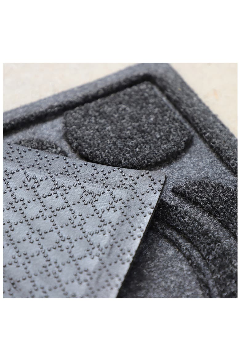 Pet Bow Mat, Alternate, color, CHARCOAL