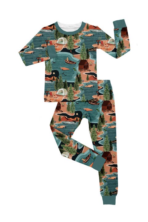 Lake Days 2 Piece Pajama Set (Toddler)