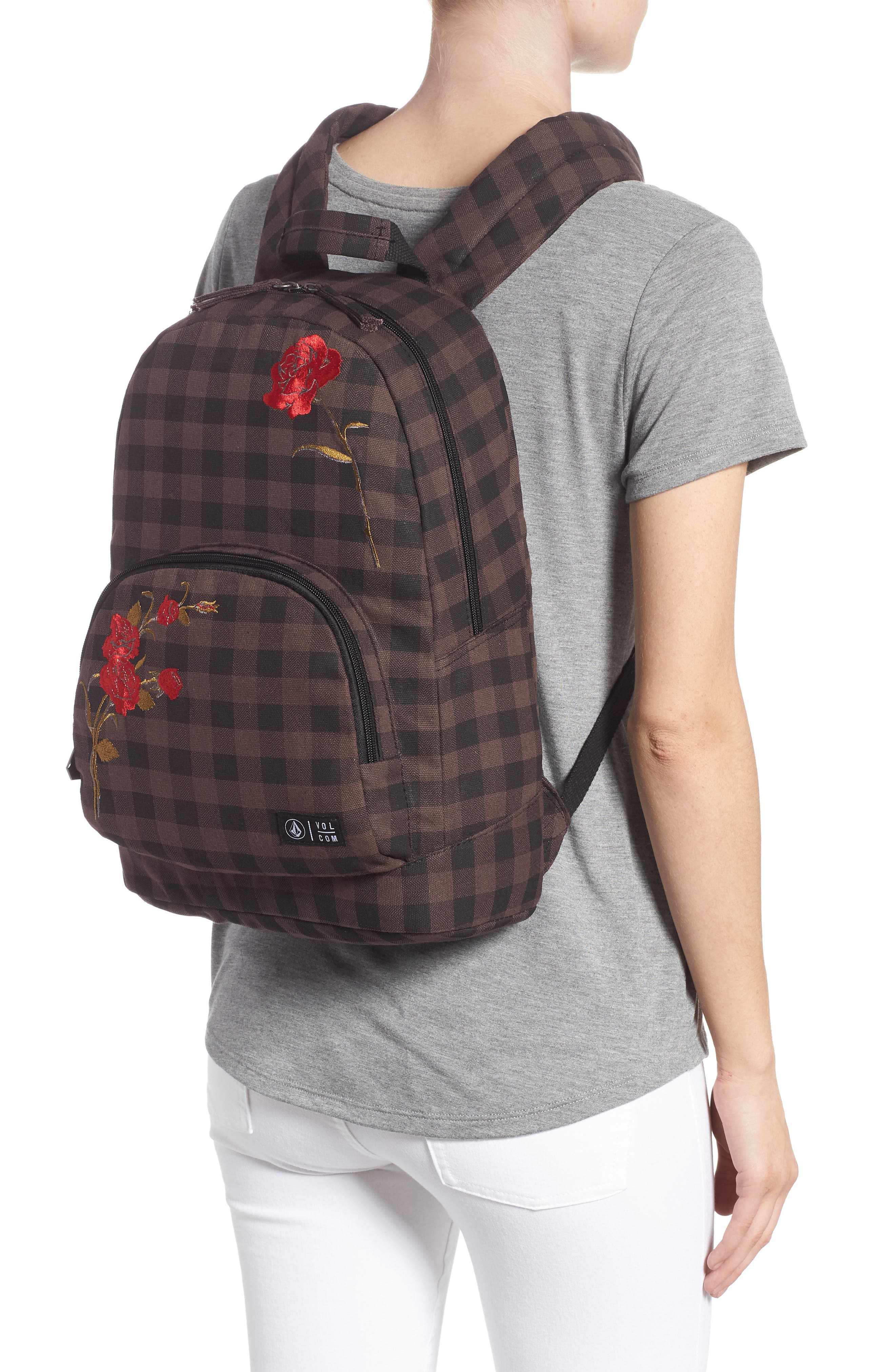 Volcom Schoolyard Canvas Backpack, Alternate, color, 