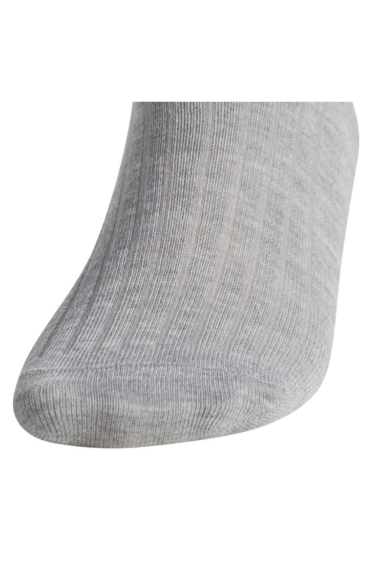 adidas Gender Inclusive Originals Assorted 2-Pack Crew Socks, Alternate, color, Heather Grey/ White/ Pink