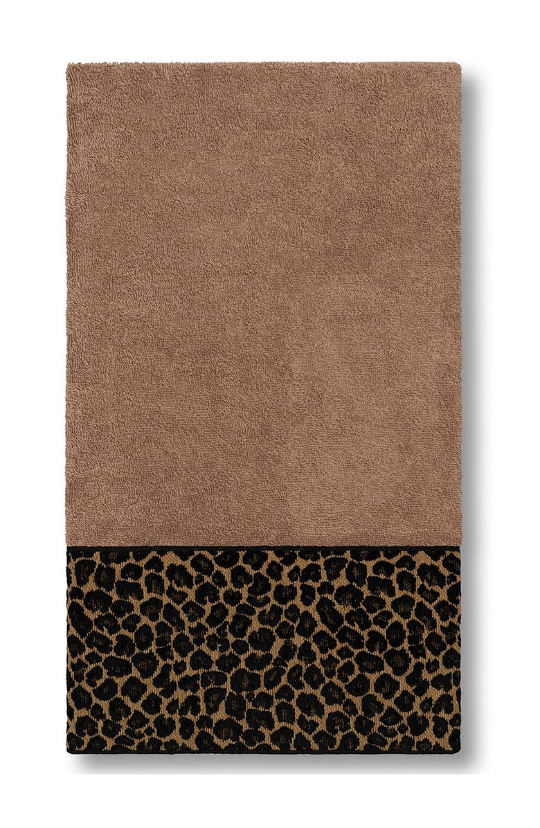 Linum Home Textiles Spots 3-Piece Embellished Towel - Latte, Alternate, color, Latte