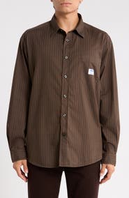 HUGO Ebalto Stretch Cotton Button-Up Shirt