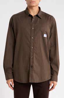 Ebalto Stretch Cotton Button-Up Shirt