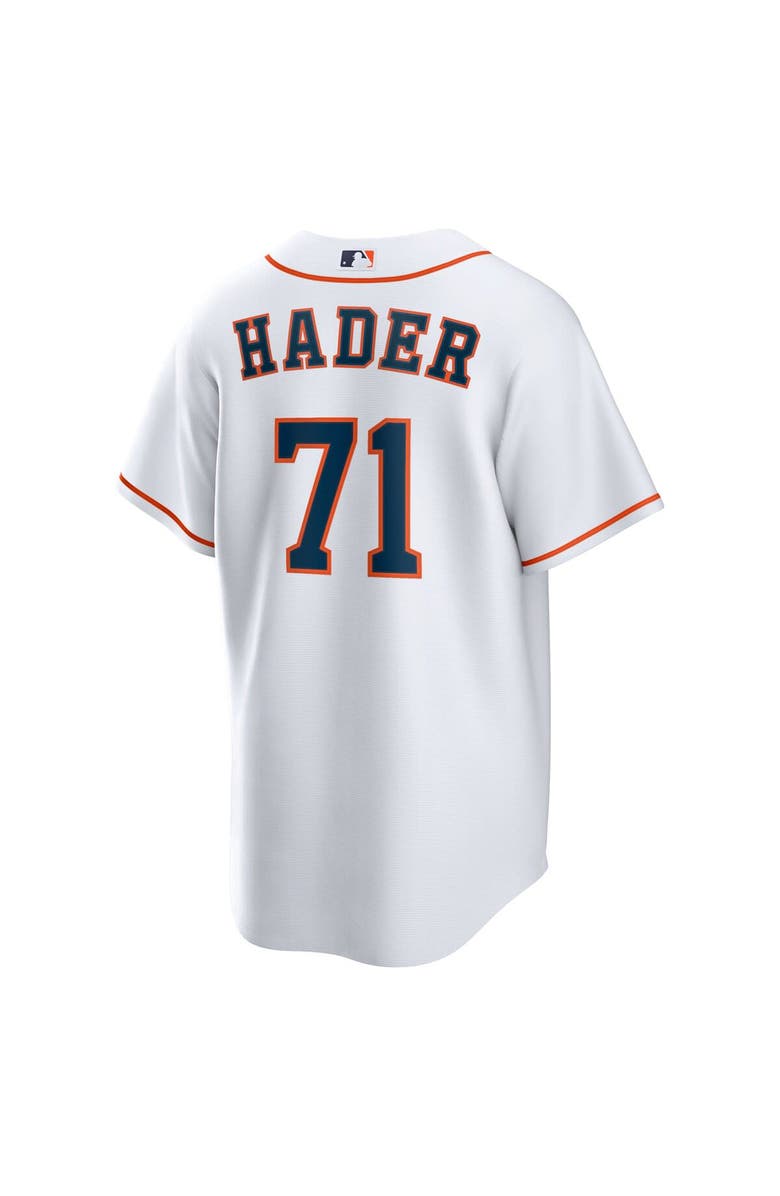 Nike Men's Nike Josh Hader White Houston Astros Home Replica Player Jersey, Alternate, color, White