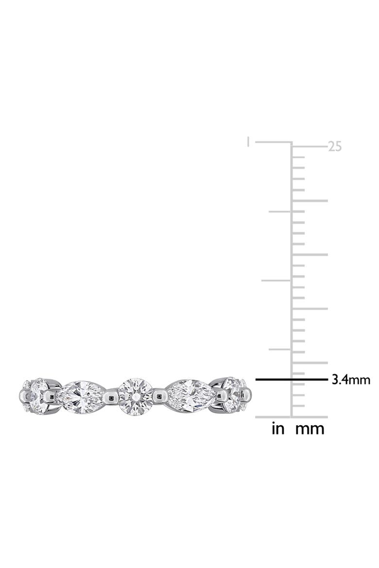 2-1/6 CTW Lab Grown Diamond Eternity Ring 14k, Alternate, color, White Gold