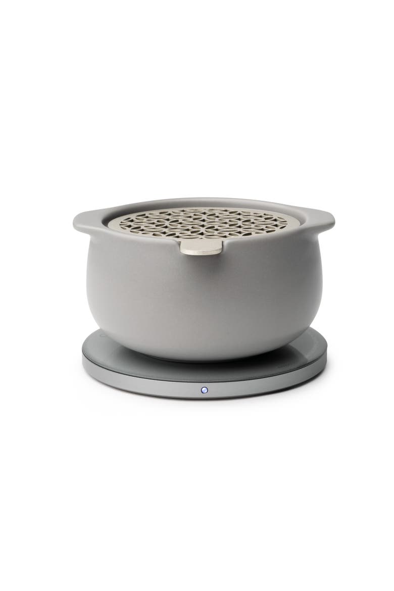Jun Self-Heating Diffuser Set, Main, color, Soft Gray