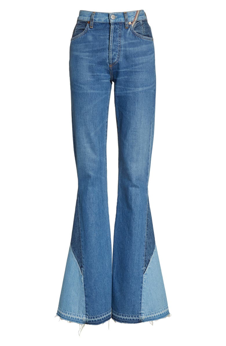 Jean Atelier Janis High Rise Flare Jeans, Alternate, color, 