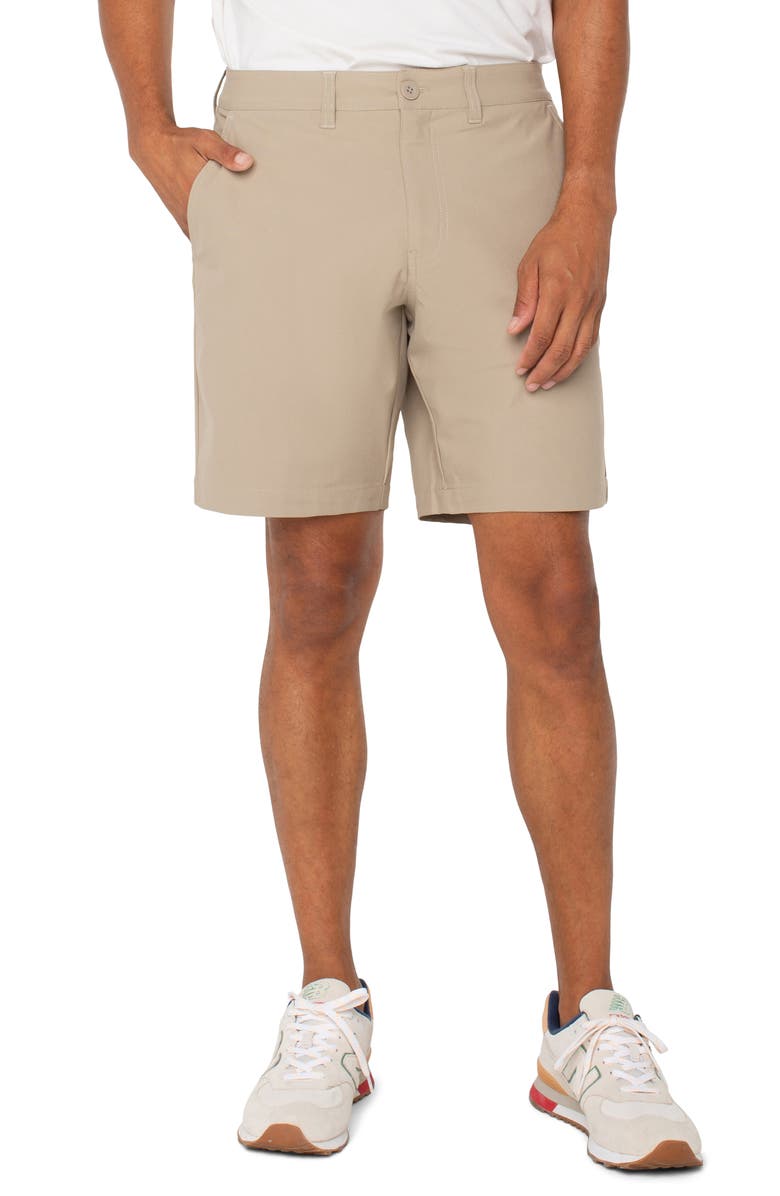 Liverpool Los Angeles Tech Chino Shorts, Main, color,