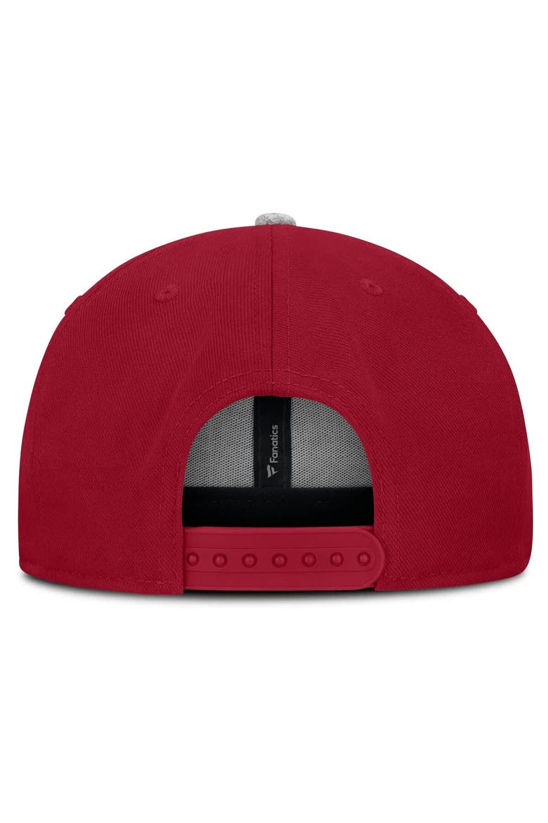Men's Fanatics Crimson Oklahoma Sooners Loden Snapback Hat, Alternate, color, Crimson