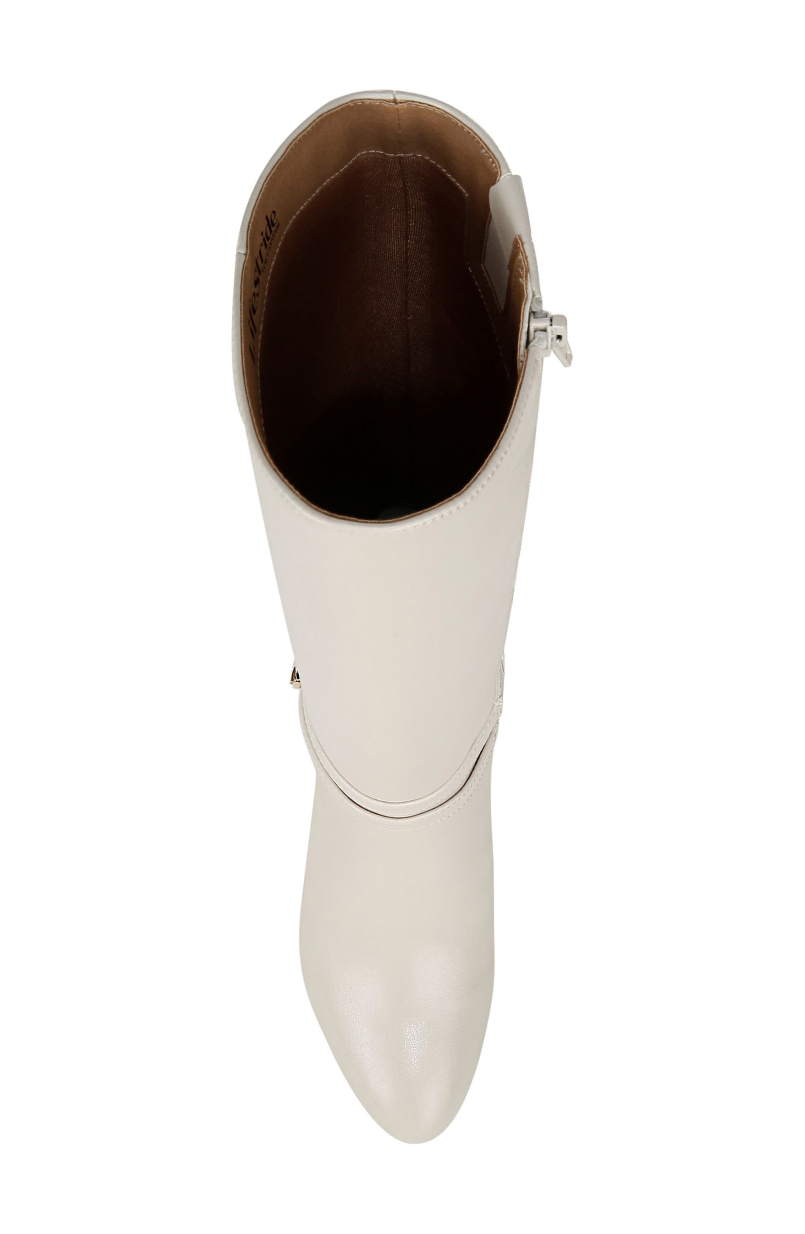 Guild Tall Boot, Alternate, color, BONE LEATHER