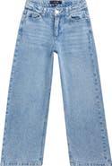 Joe's Jeans Kids' Mia Studded Wide Leg Jeans