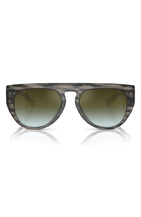 56mm Pilot Sunglasses