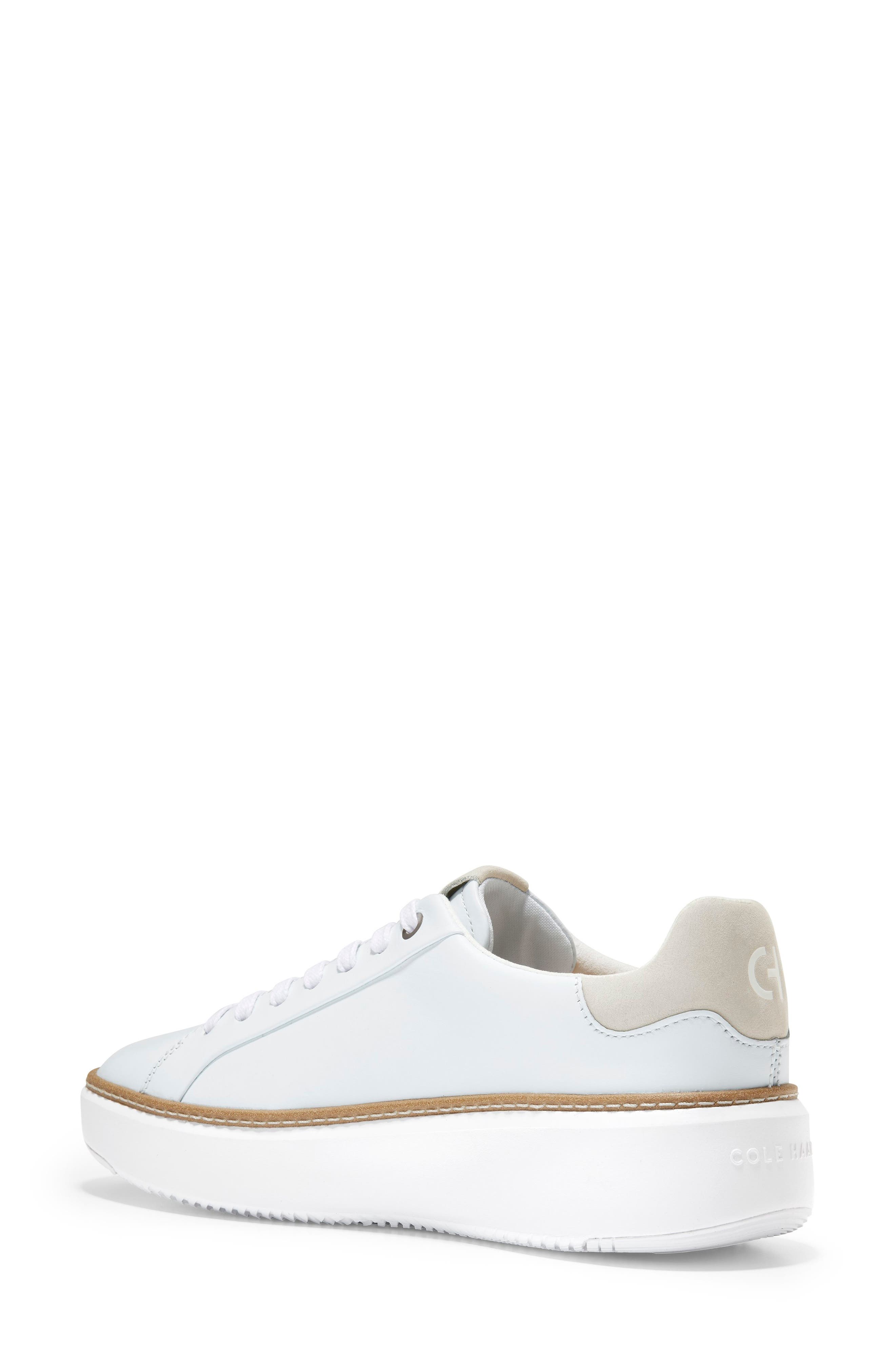 Cole Haan GrandPro Topspin Sneaker, Alternate, color, White/Dove