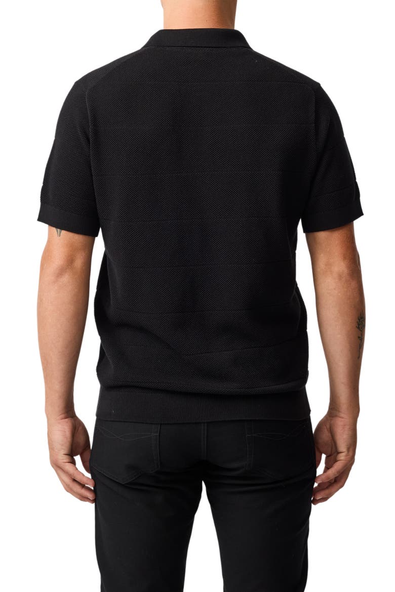 Masons Flat Polo, Alternate, color, ONYX