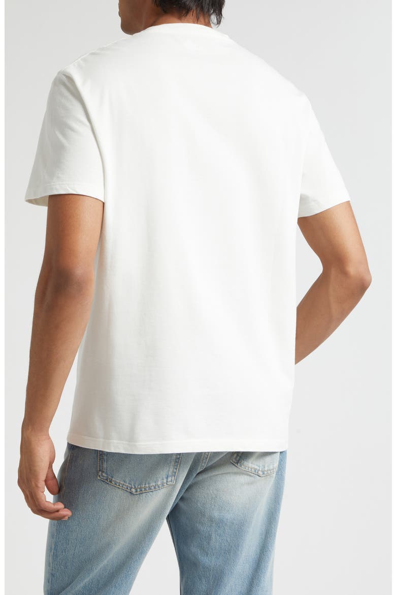 Skeleton Graphic T-Shirt, Alternate, color, WHITE / RED