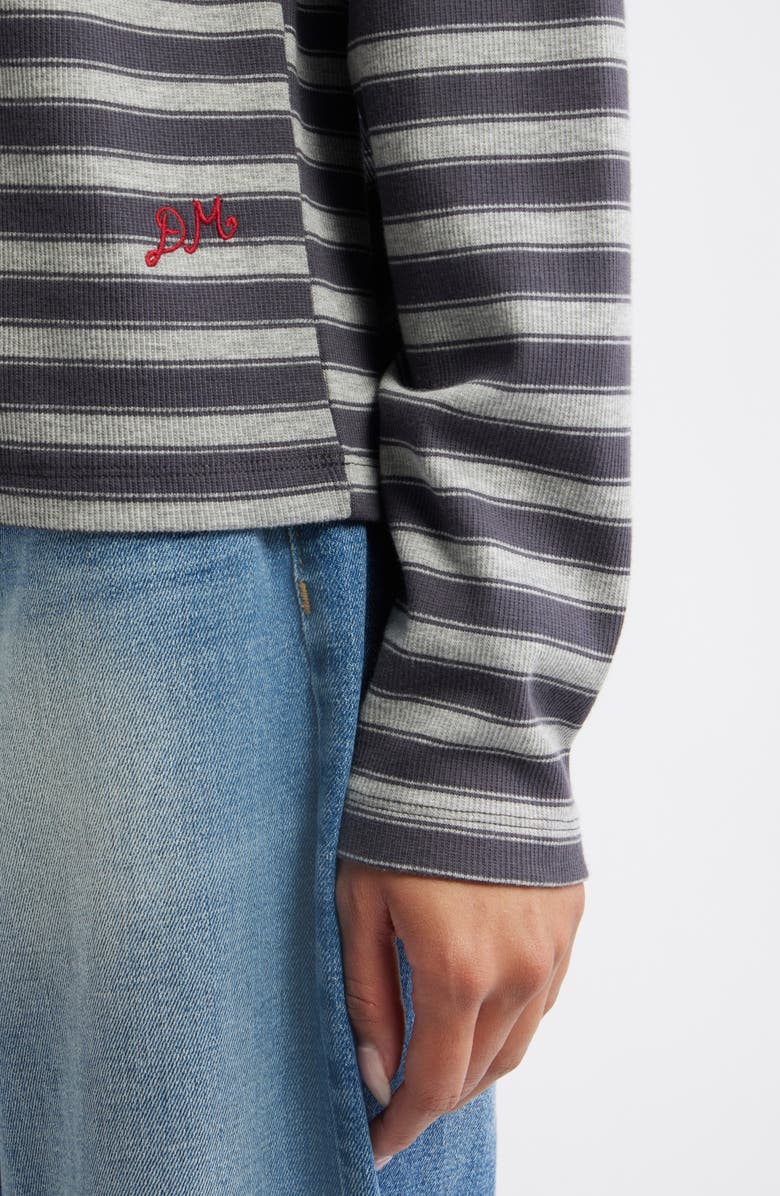 Damson Madder Stripe Long Sleeve T-Shirt, Alternate, color, Grey