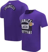 PRO STANDARD Men's Pro Standard Purple Los Angeles Lakers Made To Play Drop Shoulder T-Shirt