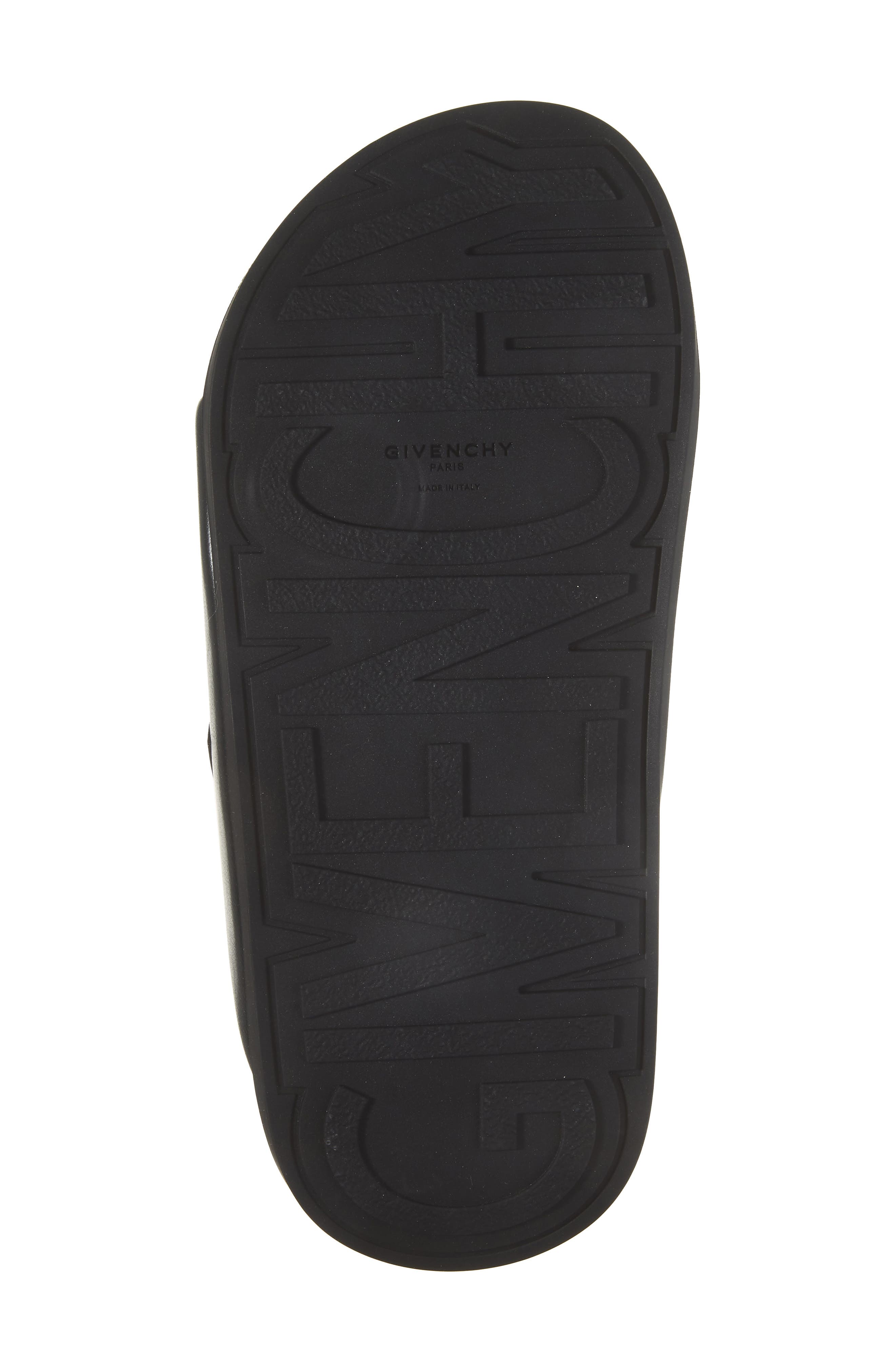 Puffy Slide Sandal, Alternate, color, BLACK