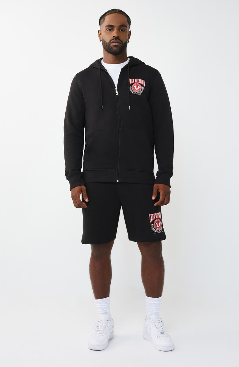 True Religion Zip Hoodie, Alternate, color, 