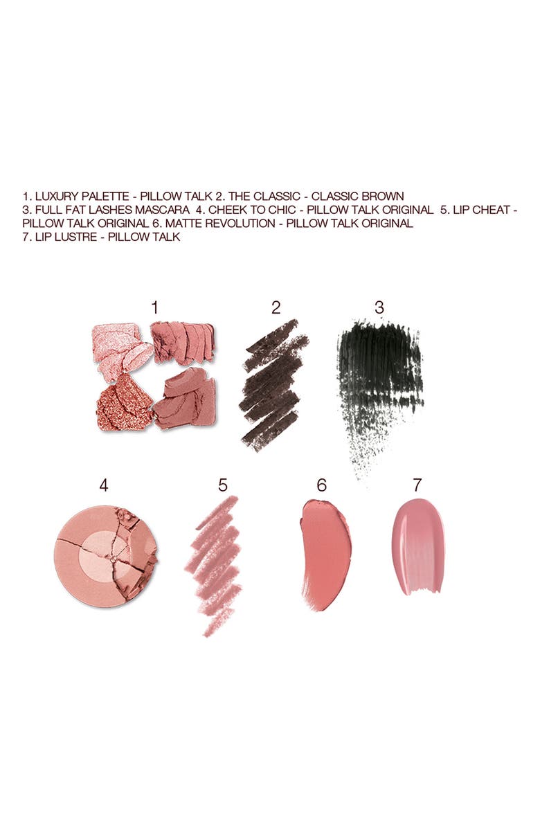 Charlotte Tilbury The Pillow Talk Look, Alternate, color,