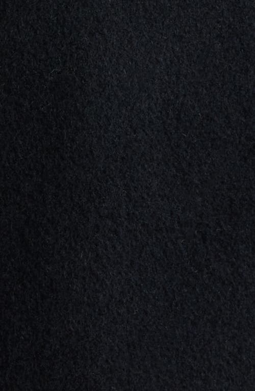 London Fog Wool Blend Coat In Black