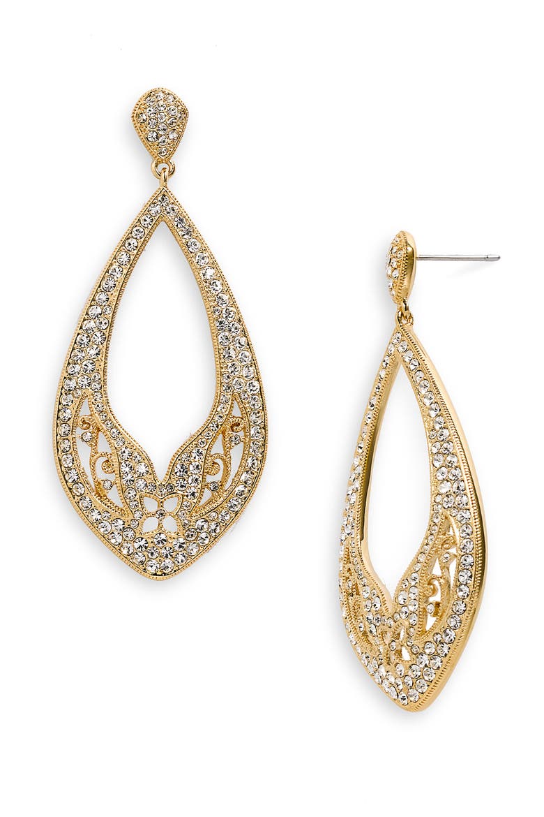 'Ankara' Open Drop Earrings (Nordstrom Exclusive), Main, color, GOLD