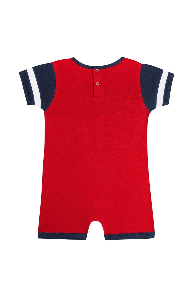 Outerstuff Infant Fanatics Branded Red Boston Red Sox Fast Pitch Romper, Alternate, color,
