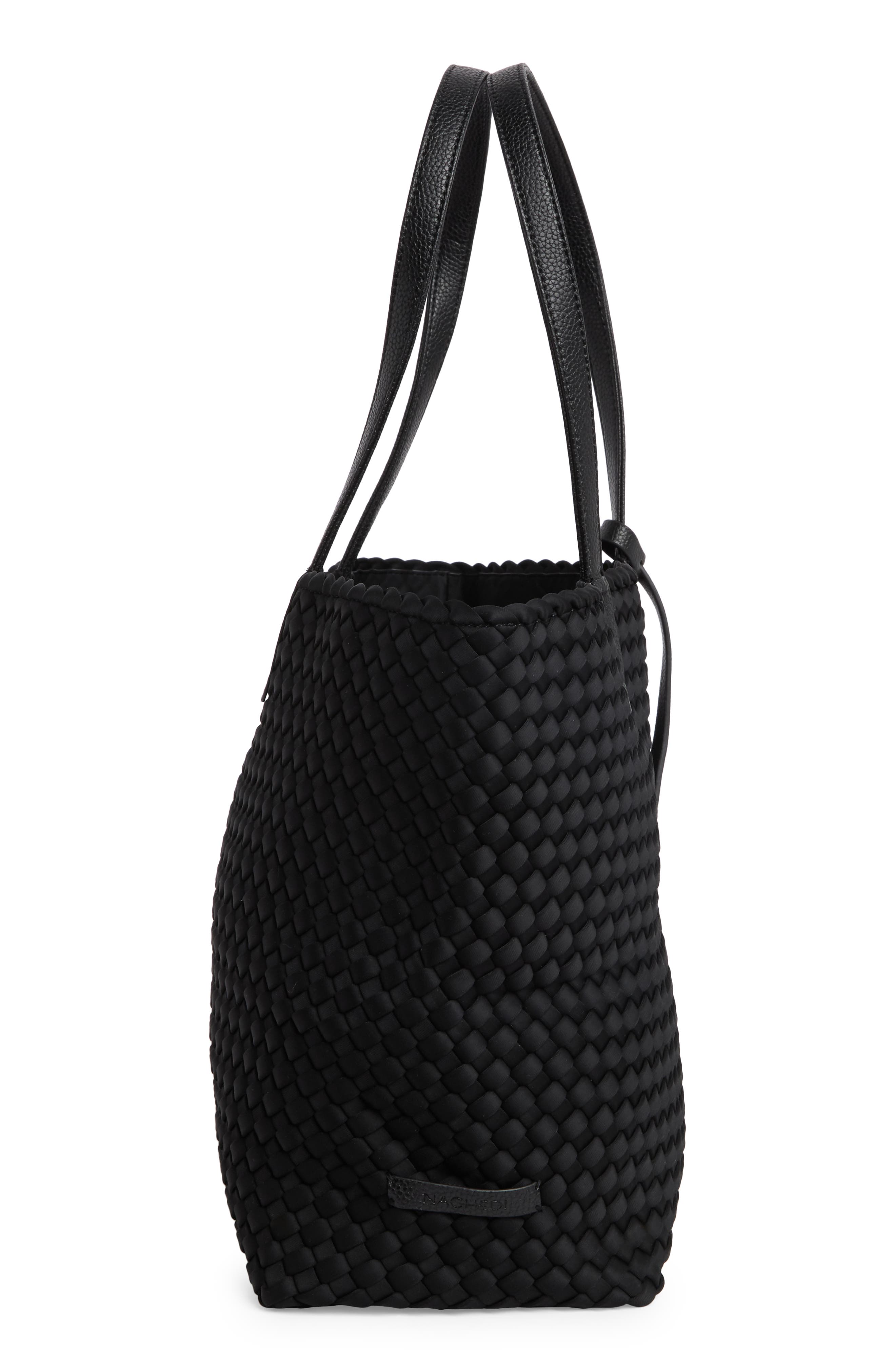 NAGHEDI Jetsetter Small Tote, Alternate, color, Onyx