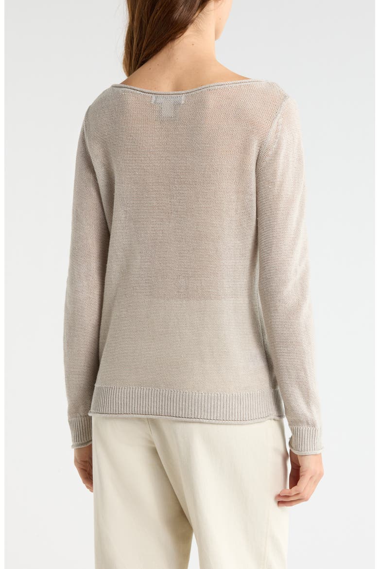 Cedar Linen Sweater, Alternate, color, NATURAL