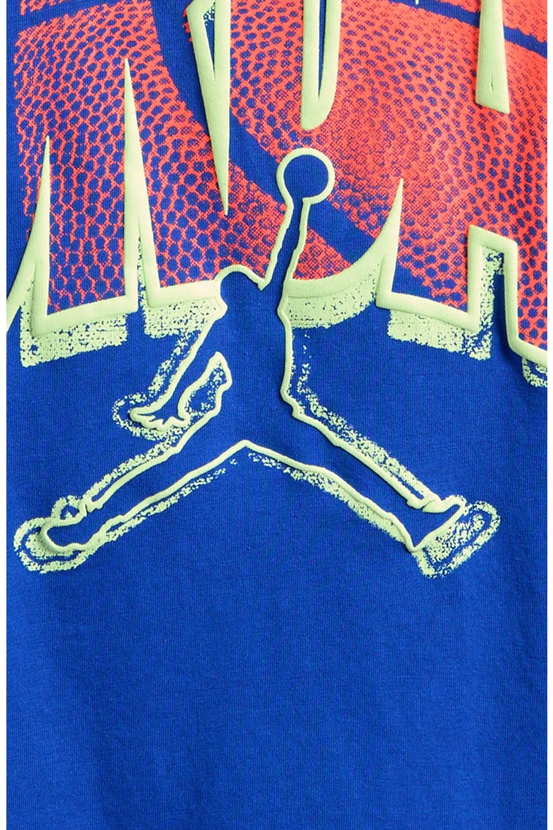 Kids' JDB Ball World Graphic Cotton Blend T-Shirt, Alternate, color, GAME ROYAL