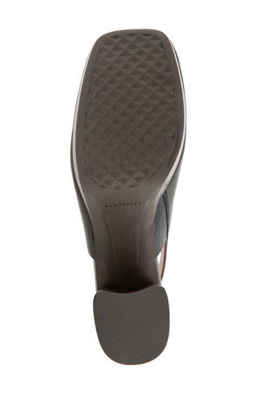 Aerosoles Shayla Platform Clog In Black
