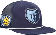 Mitchell & Ness Men's Mitchell & Ness Navy Memphis Grizzlies Roper Trucker Snapback Hat