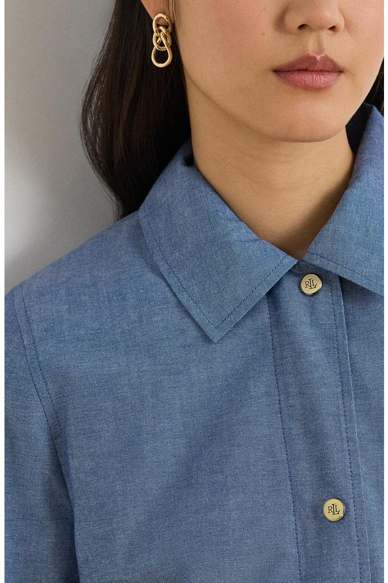 Chambray Anorak, Alternate, color, BLUE CHAMB