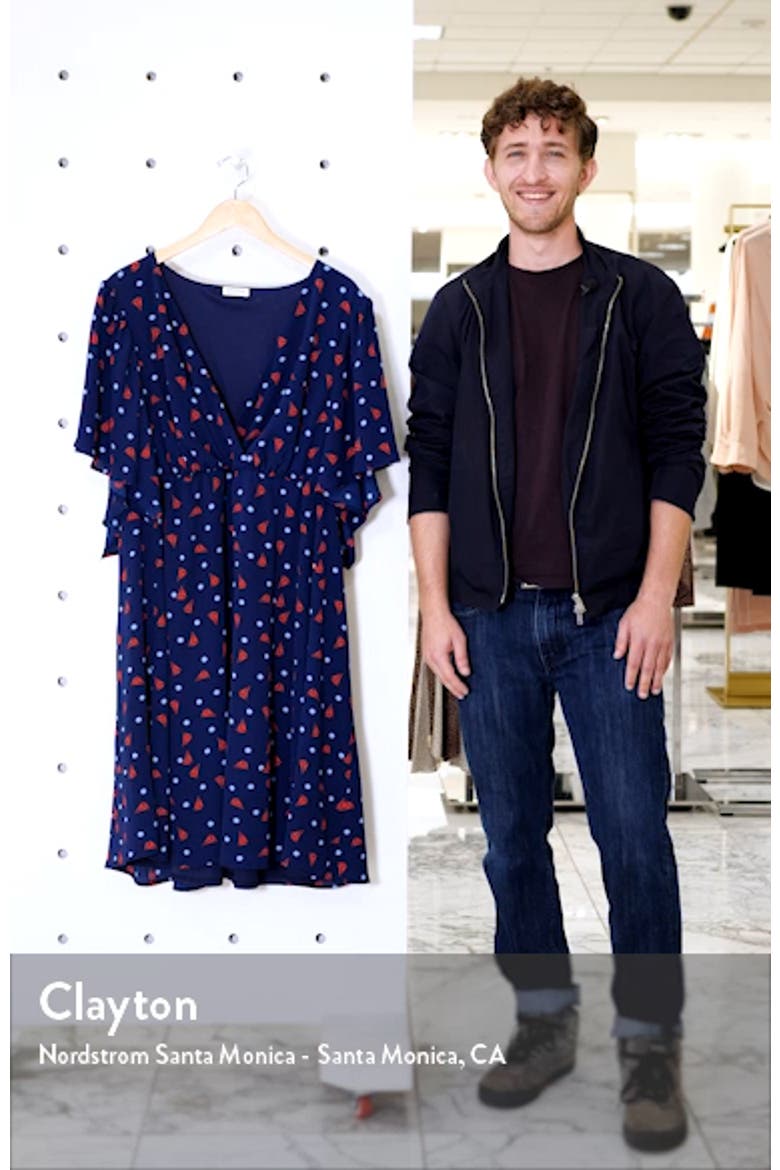 Florence Flutter Sleeve Dress video