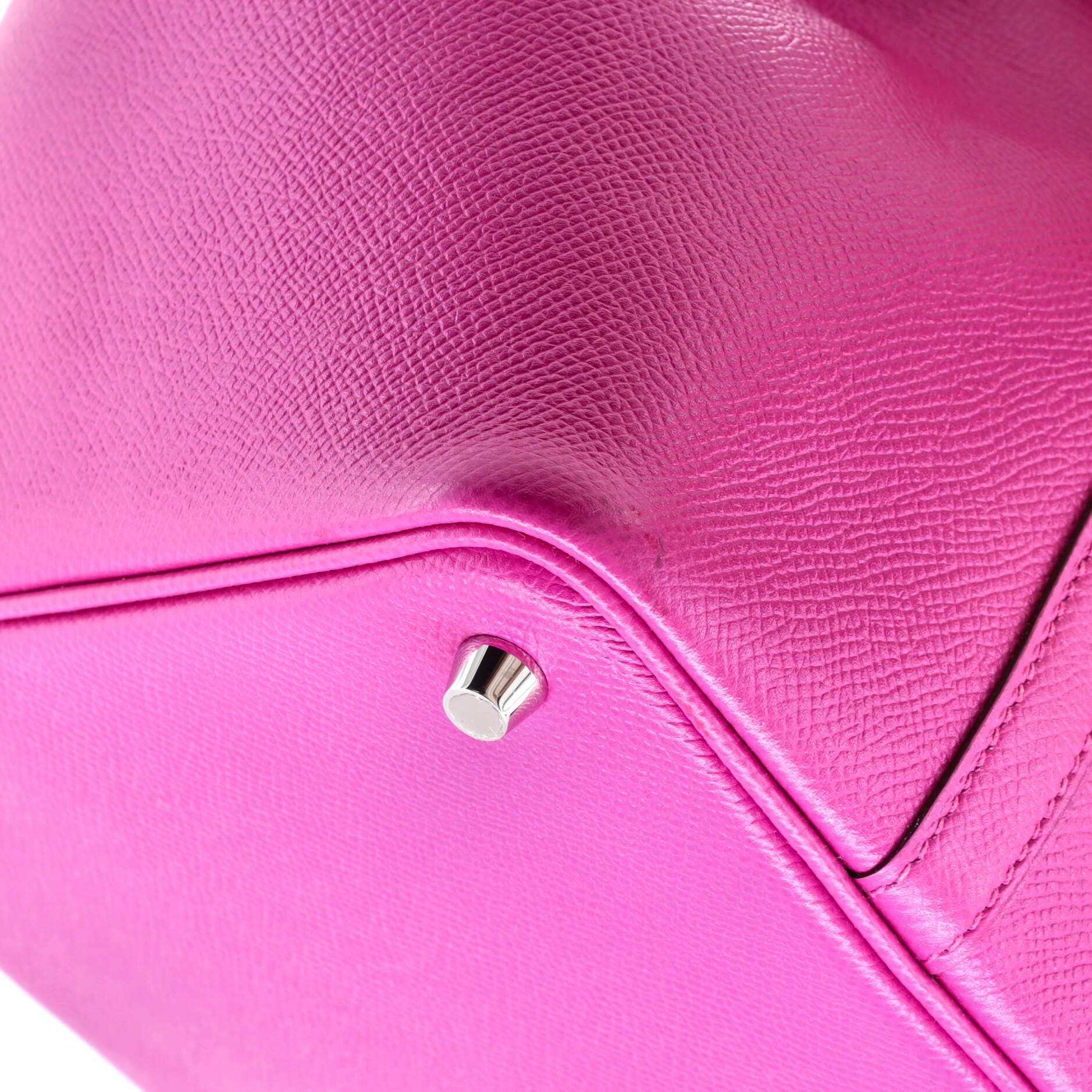 Picotin Lock Bag Tressage Epsom PM, Alternate, color, Pink