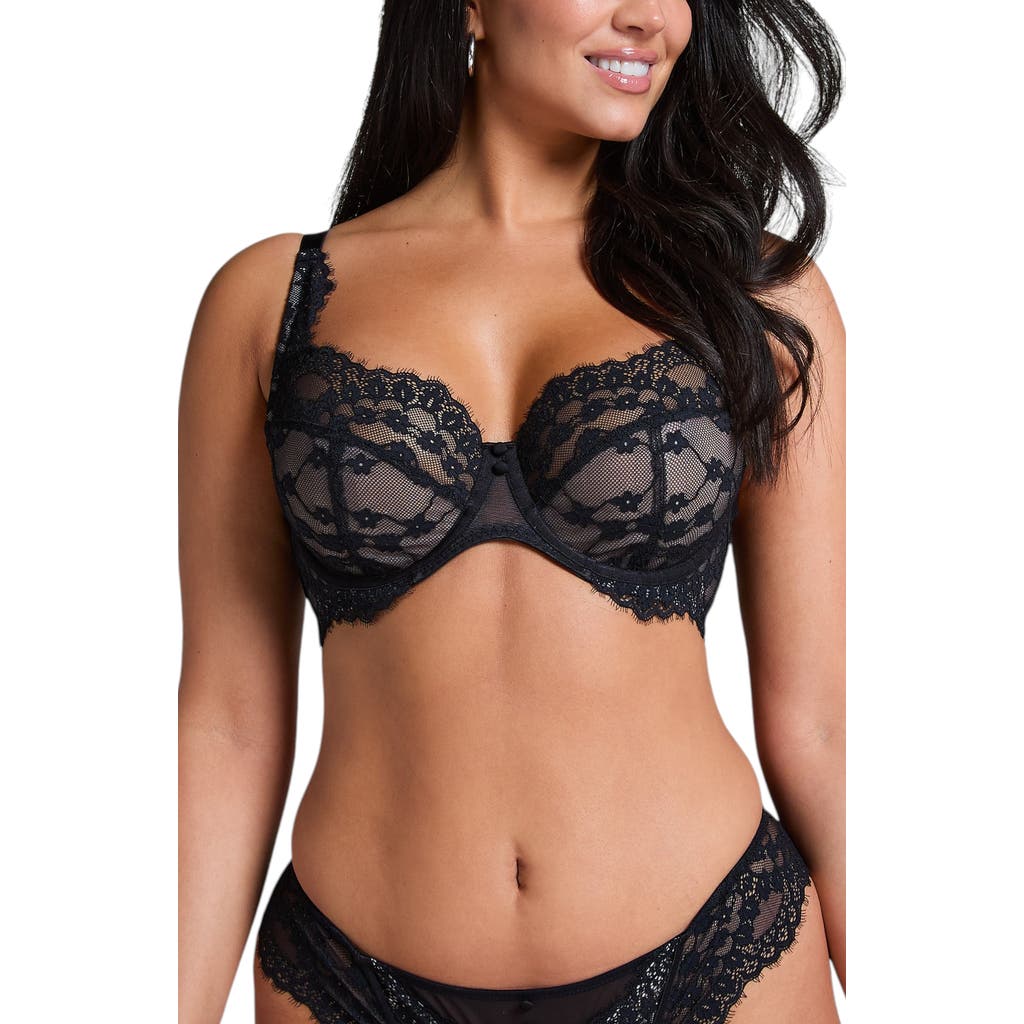 Hunkemoller Hunkemöller Daisy Non-padded Underwired Bra In Black