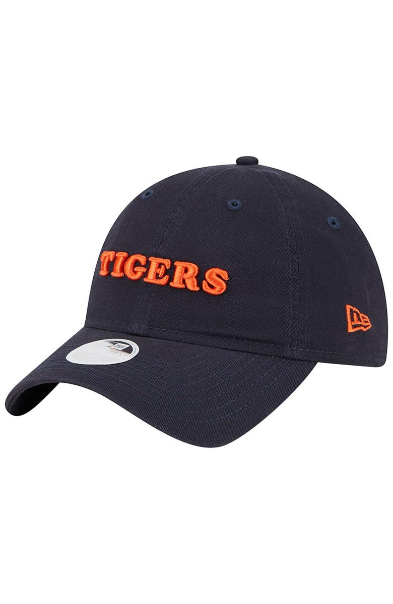 New Era Women's New Era Navy Detroit Tigers Shoutout 9TWENTY Adjustable Hat, Main, color, 