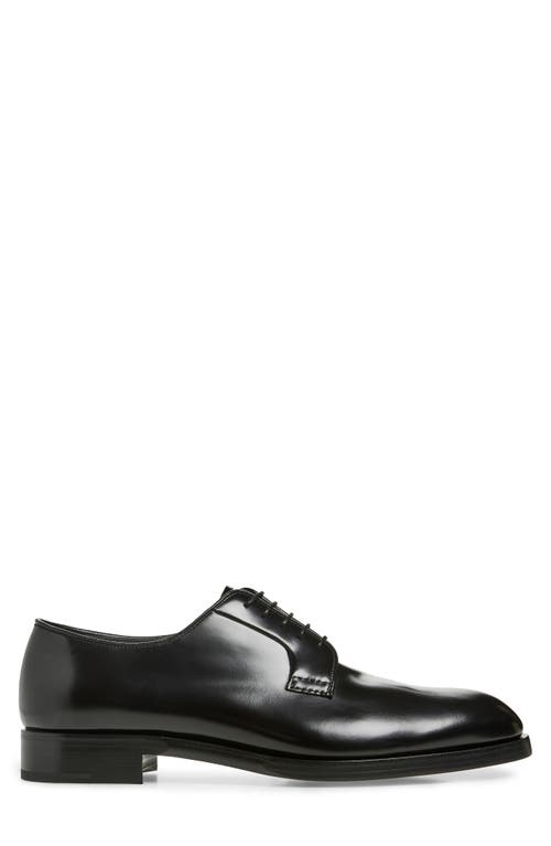 PRADA PRADA FORMALE SPAZZOLATO PLAIN TOE DERBY