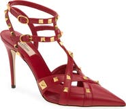 Valentino Studdy Leather Pump