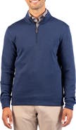 TailorByrd French Rib Quarter Zip Sweater