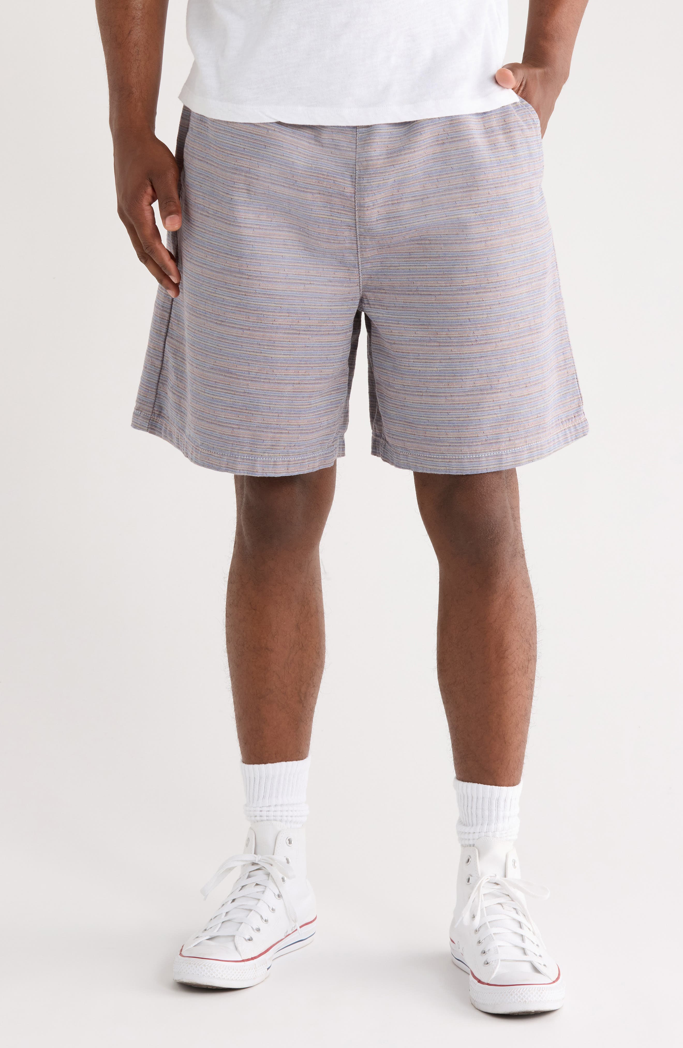 selected GELLAR DARK GREY MULTI STRIPE