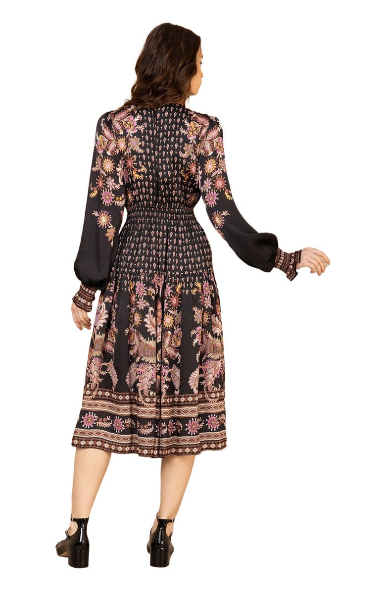 Hale Bob Raquel Charmeuse Dress, Alternate, color,